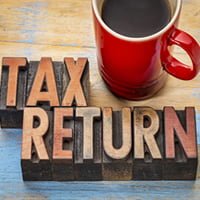 Tax return wording