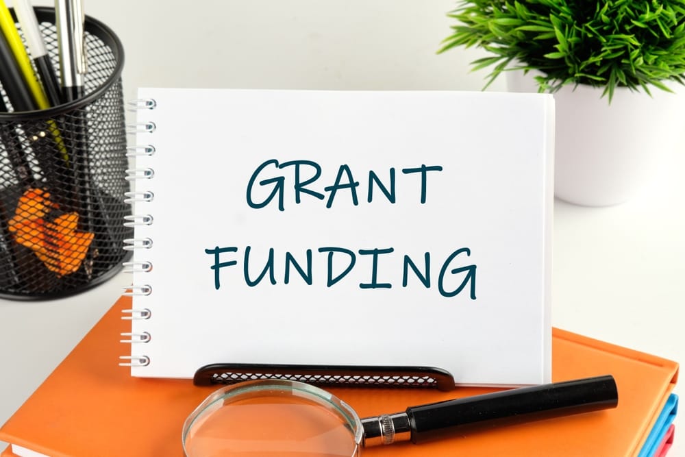 Business,Financing,And,Grants,Concept.,Copy,Space.,Grant,Funding,Handwritten