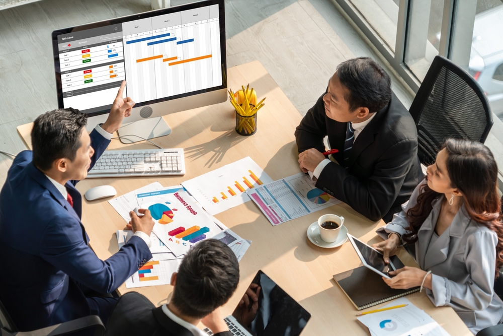Project,Planning,Software,For,Modish,Business,Project,Management,On,The